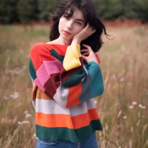 Lambswool Jumpers>Donna Wilson Bella Jumper - Multi