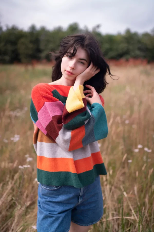 Lambswool Jumpers>Donna Wilson Bella Jumper - Multi