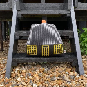 Shaped Cushions | Shaped Cushions>Donna Wilson Cottage Shaped Cushion - Black