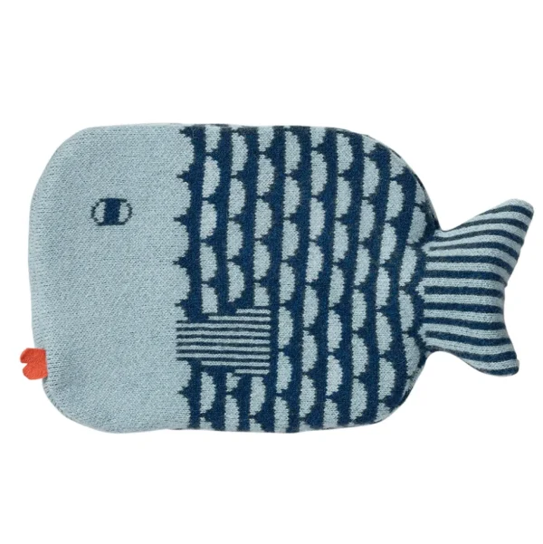 Hot Water Bottles | Hot Water Bottles>Donna Wilson Finn Hot Water Bottle - Blue