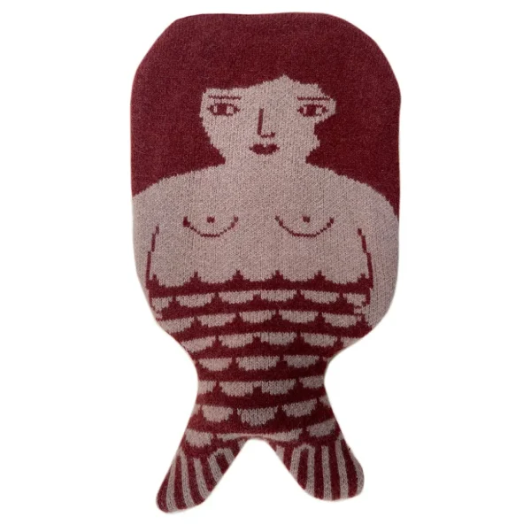 Hot Water Bottles | Hot Water Bottles>Donna Wilson Mermaid Hot Water Bottle - Brown
