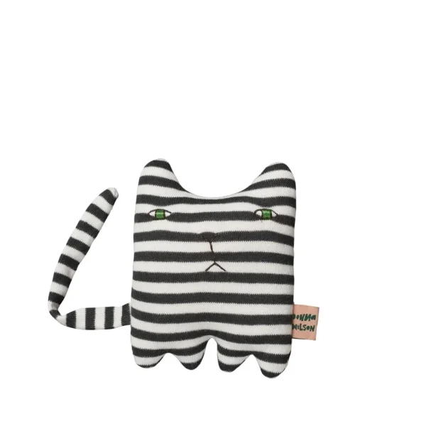 Wee Ones>Donna Wilson Mono Kitten - Cotton Wee One