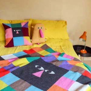 Blankets + Throws>Donna Wilson Stewart Easton x Quiet Relaxation Throw - Limited Edition of 50