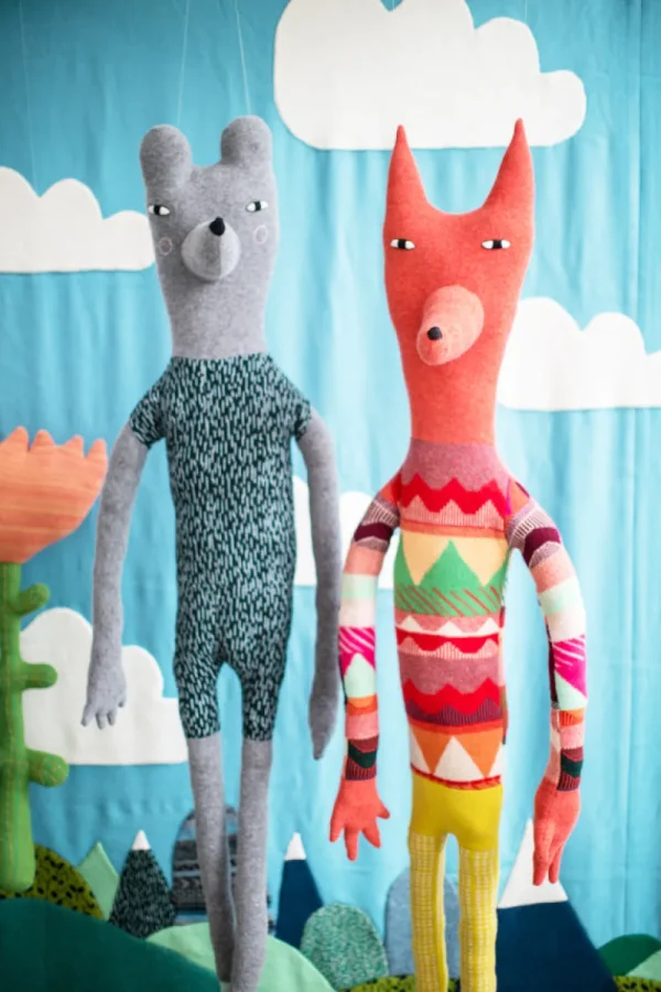 Giant Creatures | Creatures>Donna Wilson XL Giant Creature - Made To Order - Orange Fox